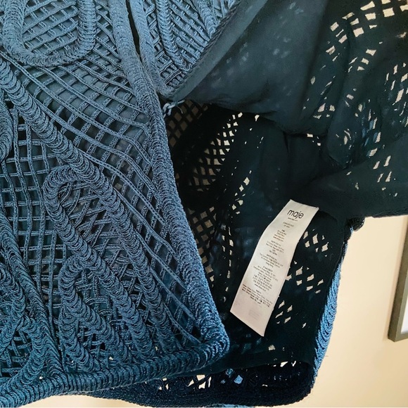 MAJE -Veloce Macramé Jacket - Picture 5 of 13